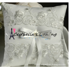 Hot ring bearer pillow lace wedding ring pillow,wedding ring pillow manufacturer,wedding accessories ring pillow